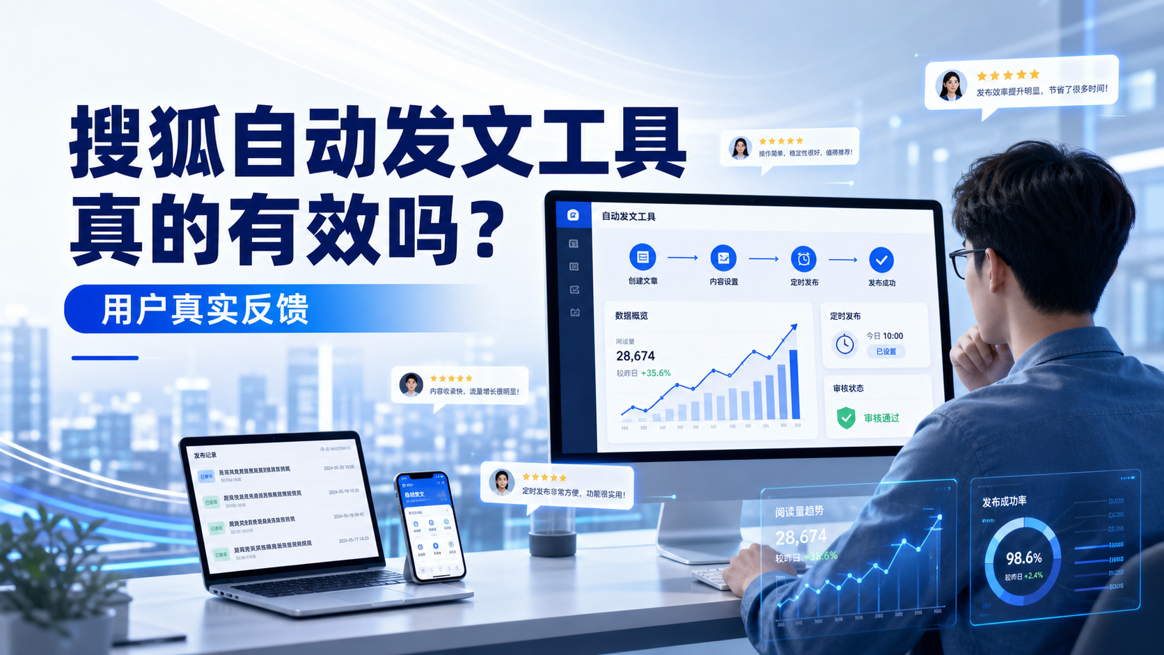 搜狐自动发文工具真的有效吗？普洱用户的真实反馈
