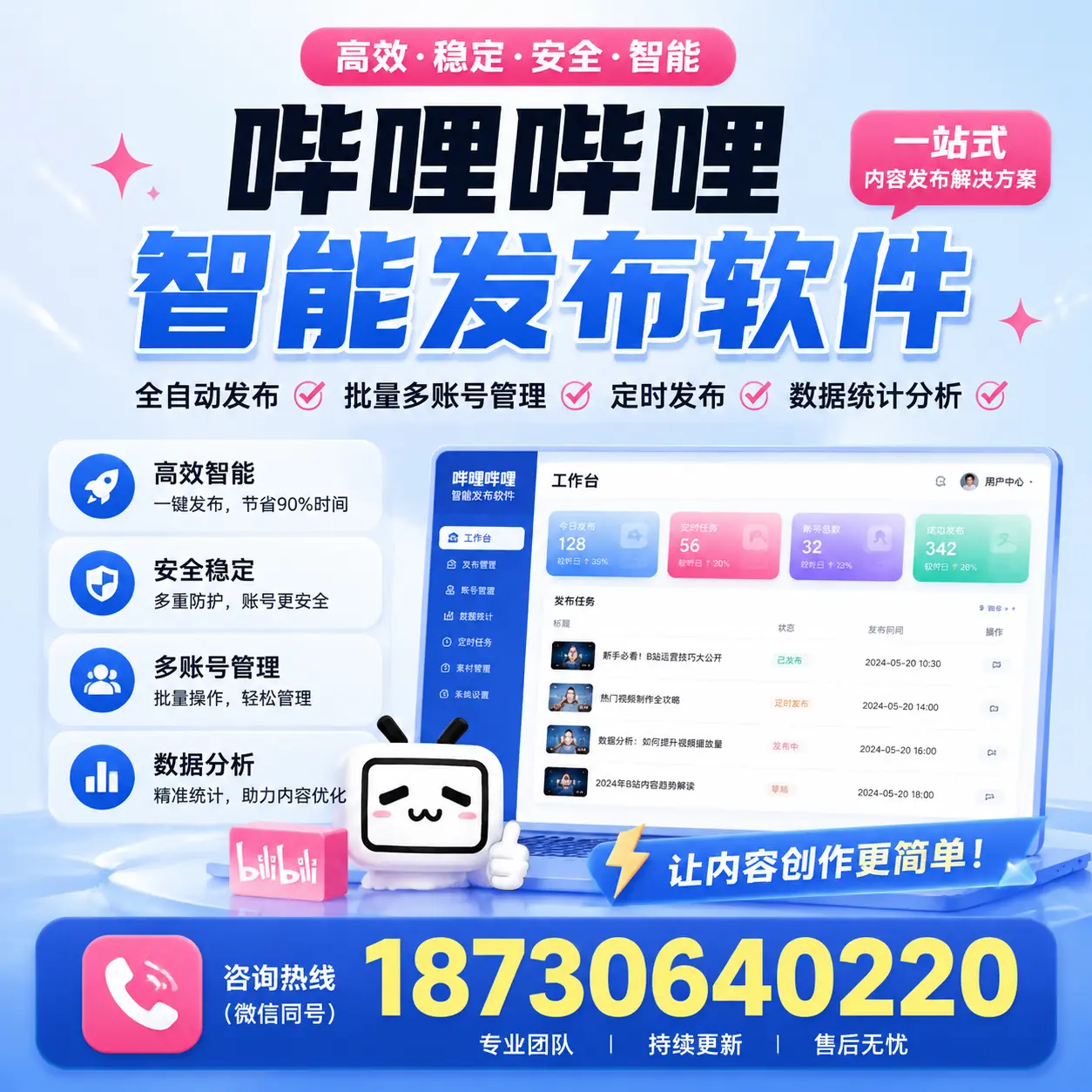 在 普洱 利用哔哩哔哩智能发布软件实现营销目标的技巧